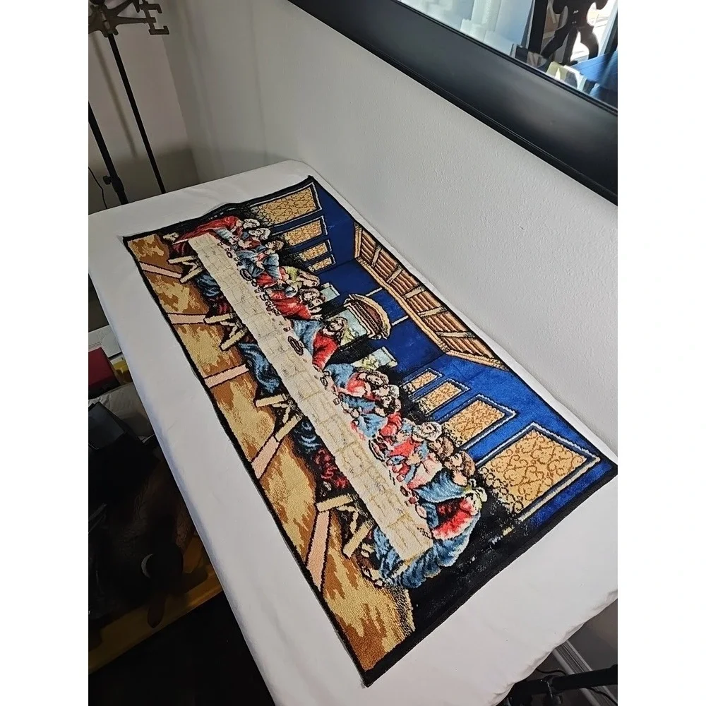Italian Last Super Wall Tapestry / Rug 19.5 X‎ 38.5
